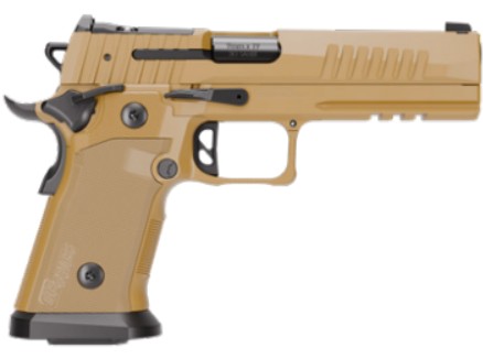 P211-GT5 FS, 9mm, 5" Barrel, OR, XRay3Day/Night, Coyote, (1) 17-rd & (2) 21-rd