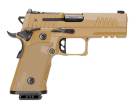 P211-GT4, 9mm, 4.2" Barrel, OR, XRay3Day/Night, Coyote, (1) 17-rd & (2) 21-rd