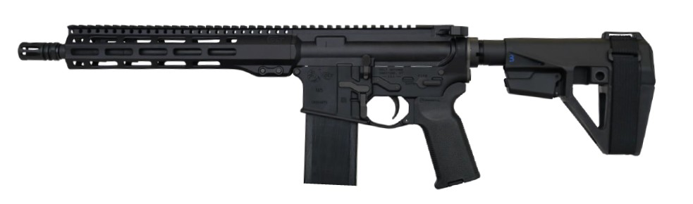 M5 Pistol, 5.56, 11.5", M-LOK, SBA5 Brace, Matte Black, 30-rd PMAG