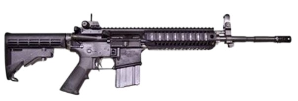 M4 Monolithic SBR, 5.56, 14.5" Barrel, Magpul MBUS Sights, Folding Stock, Black, 30-rd