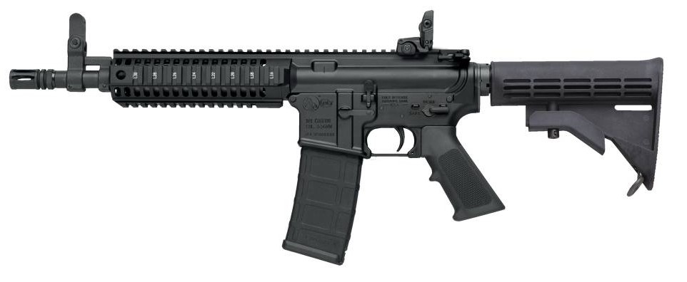 Monolithic CQB Carbine, SBR, 5.56, 10.3" Barrel, Black, 30-rd