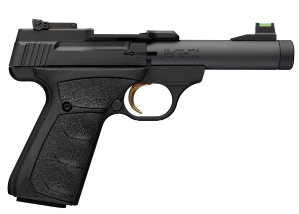 Buck Mark Micro Bull RMSC, .22LR, 4.4" Threaded Bull Barrel, Suppressor Ready, OR, Black, 10-rd