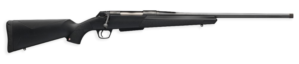 XPR SR, .243 Win, 20" Threaded Barrel, D&T, Matte Black, Black Synthetic, 3-rd