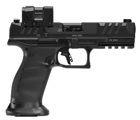 PDP Pro Full Size, 9mm, 4.5" Barrel, Optics Ready, Aimpoint Acro, Black, (3) 10-rd