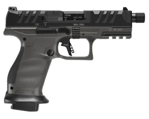 PDP Pro SD Compact, 9mm, 4.6" TB, Optics Ready, Black, Grey, (3) 10-rd