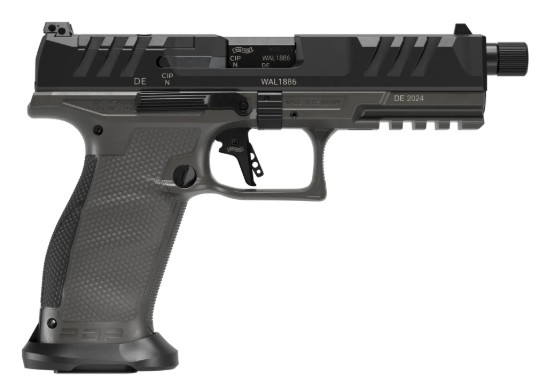 PDP Pro SD Full Size, 9mm, 5.1" TB, Optics Ready, Black, Grey, (3) 10-rd