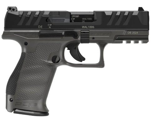 PDP Two Tone Compact, 4" Barrel, Optics Ready, Black, Grey, (2) 10-rd