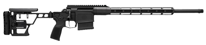 Cross, .277 Fury, 20" Threaded Barrel, M-LOK HG, Folding Stock, Black, 5-rd AICS