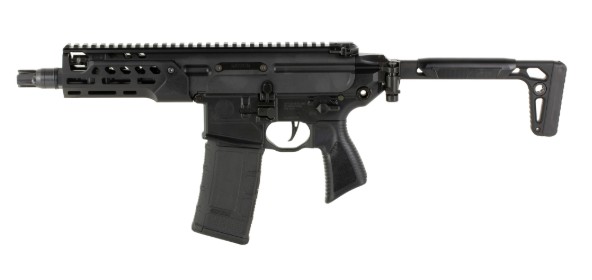 MCX Rattler LT SBR, .300 BLK, 6.75" M-LOK, Folding Stock, OR, Black, 30-rd