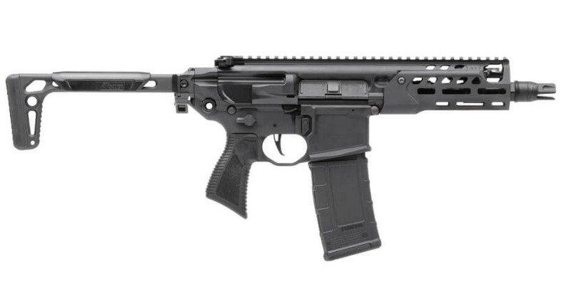 MCX Rattler LT SBR, 5.56, 7.75" Threaded Barrel, M-LOK, Black, 30-rd