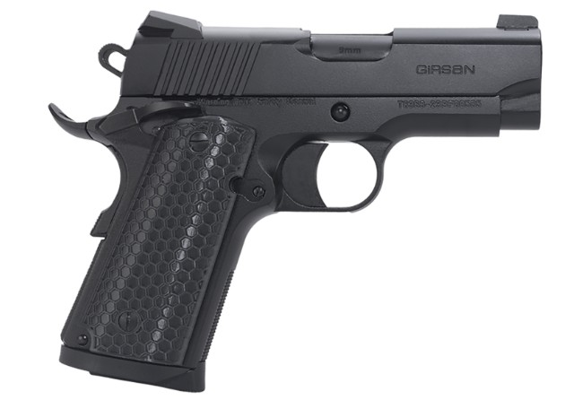 MC1911SC Untouchable, .45 ACP, 3.4" Barrel, Fixed Sights, Black, 6-rd