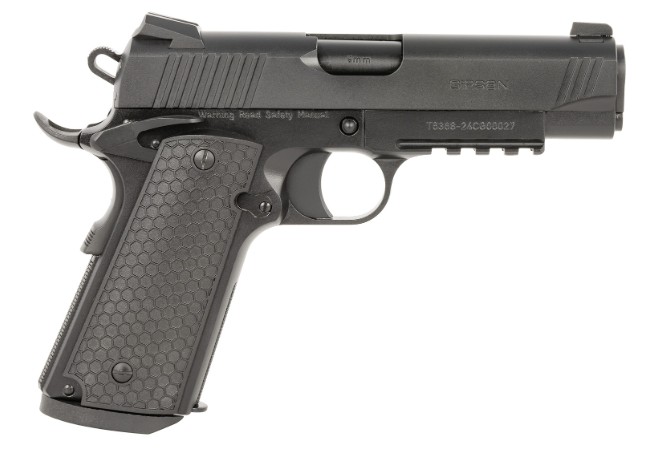 MC1911SC Untouchable, .45 ACP, 4.4" Barrel, Fixed Sights, Accessory Rail, Black, 8-rd