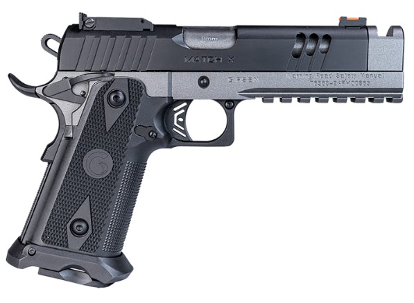 Witness 2311 Match X, 9mm, 5" Barrel, Compensator, OR, Black, Tungsten, (1) 17 & (1) 20-rd