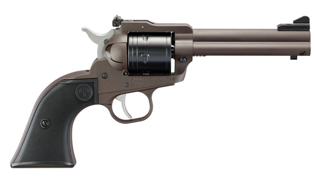 Super Wrangler USA 250th Anniversary, .22LR/22 Mag, 4.62", Dark Bronze, Black, 6-rd