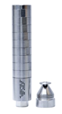 .22 XL Silencer (10 Baffle), .22LR, 1/2x28 DT, Silver
