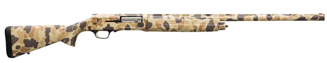 A5, 20 Gauge, 26" Barrel, 3", Vintage Tan Camo, 3-rd
