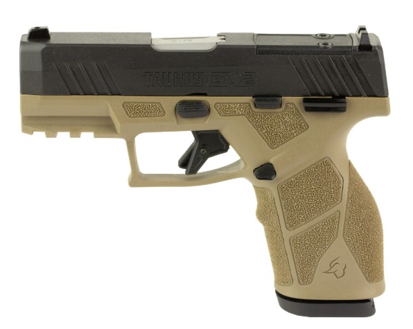 GX2 TORO, 9mm, 3.38", MS, TORO OR Slide, Black, FDE, 13-rd