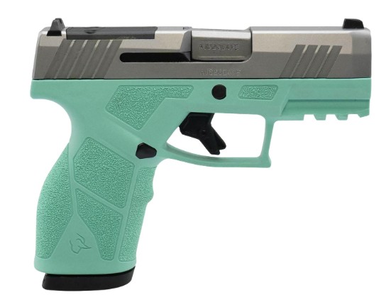GX2 TORO, 9mm, 3.38", MS, TORO OR Slide, Stainless, Cyan, 13-rd