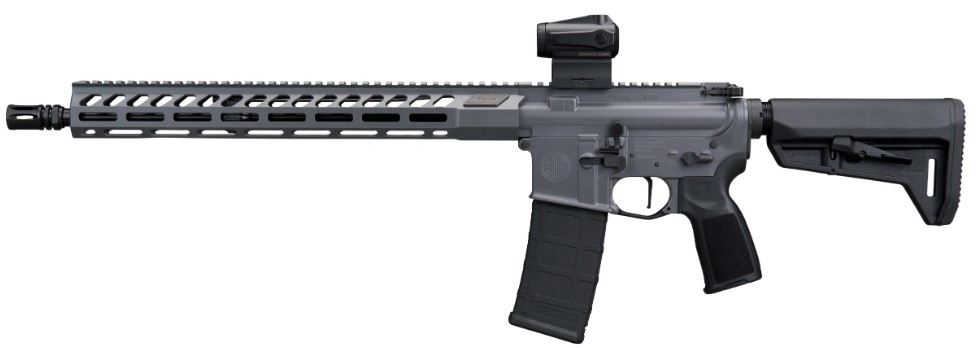 M400 Forge, 5.56 NATO, 16", Romeo-MSR Gen II, 15" M-LOK, Grey, 30-rd