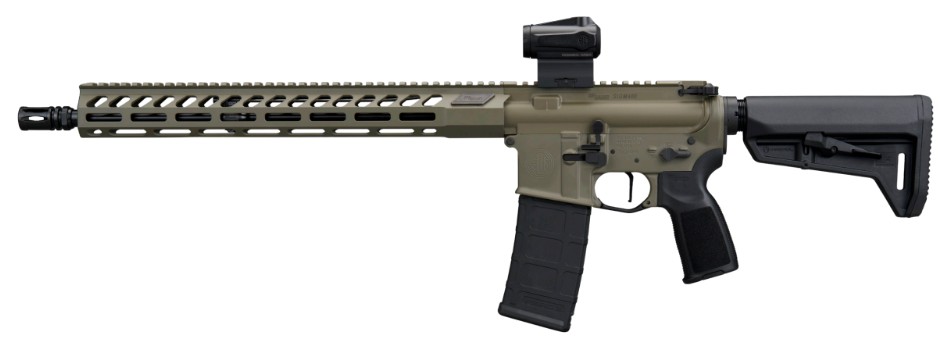 M400 Forge, 5.56 NATO, 16", Romeo-MSR Gen II, 15" M-LOK, Moss Green, 30-rd