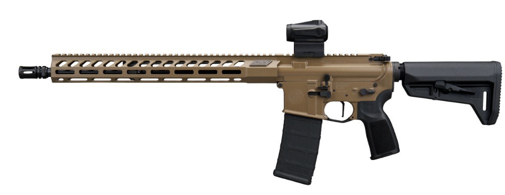 M400 Forge, 5.56 NATO, 16", Romeo-MSR Gen II, 15" M-LOK, FDE, 30-rd