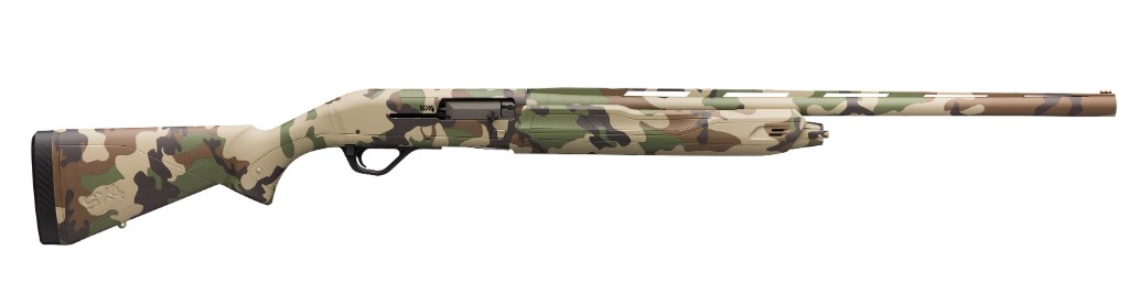 SX4 Waterfowl Hunter, 12 Gauge, 26", 3.5", Woodland Camo, 4-rd
