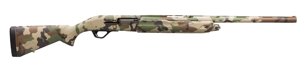 SX4 Waterfowl Hunter, 12 Gauge, 28", 3.5", Woodland Camo, 4-rd