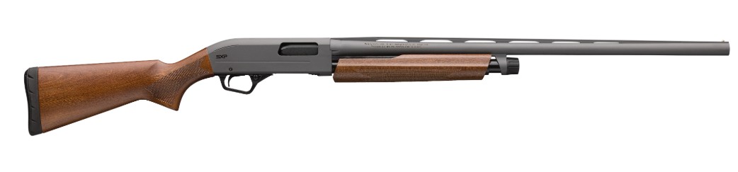SXP Hybrid Field, 12 Gauge, 28", 3", Grey, Wood, 4-rd
