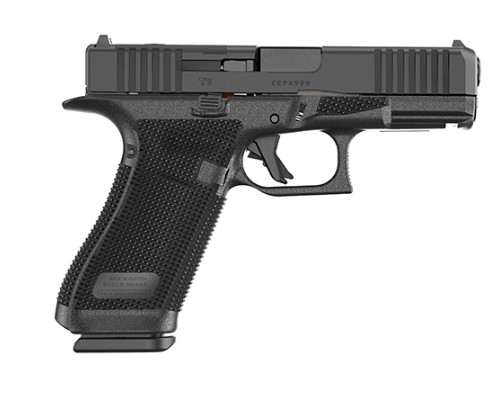 GLOCK 45 Gen 6, 9mm, 4.02", ORS, Black, (3) 10-rd