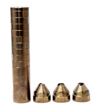 .30Cal Silencer L (9 Baffle), Stainless Steel