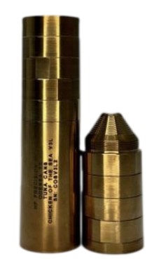 5.56 Silencer L (9 Baffle), Stainless Steel