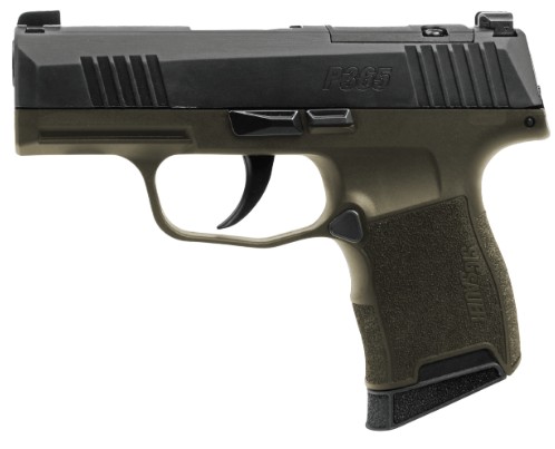 P365 Fortunate Son, 9mm, OR XRAY3, Black, ODG, (2)10-rd