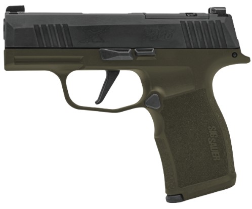 P365X Fortunate Son, 9mm, OR XRAY3, Black, ODG, (2) 12-rd