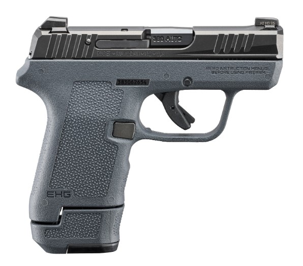 LCP Max, .380 ACP, 2.8", MS, Tritium, Black, Grey, (1) 10-rd & (1) 13-rd