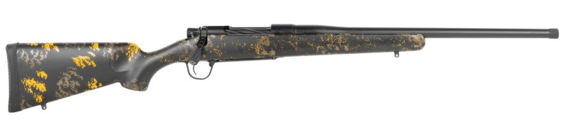 Mesa FFT Buckmasters Edition, 7mm-08 Rem, 20" TB, D&T, Black, Orange, 4-rd