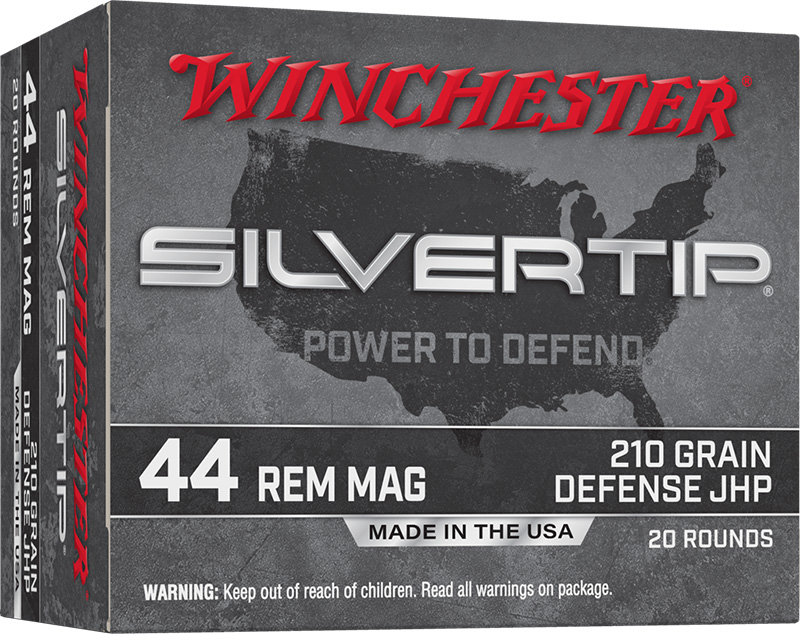 Silvertip, .44 Rem Magnum, 210 Grain, Defense Tip, 20/Box