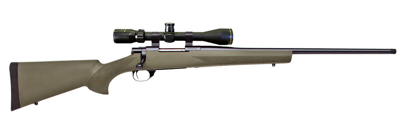 Howa Gamepro, 6.5 Creedmoor, 22" Threaded, 4-12x40 Scope, Green, 4-rd