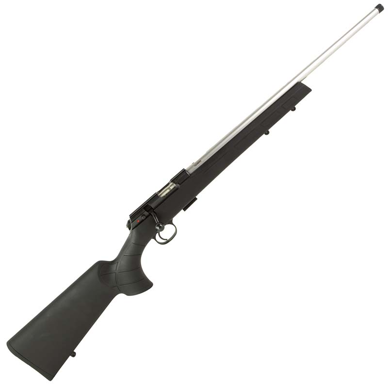 CZ 457 American, .22LR, 20" Threaded Barrel, Black, Stainless Steel, 5-rd
