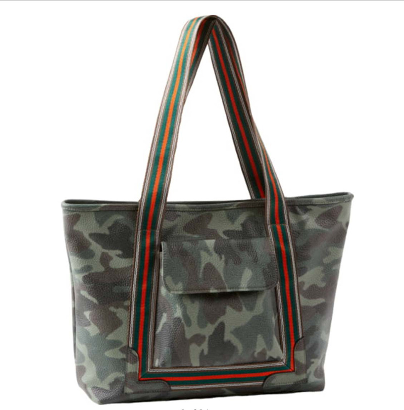 Concealed Carry Fashion Purse with Holster, Camo