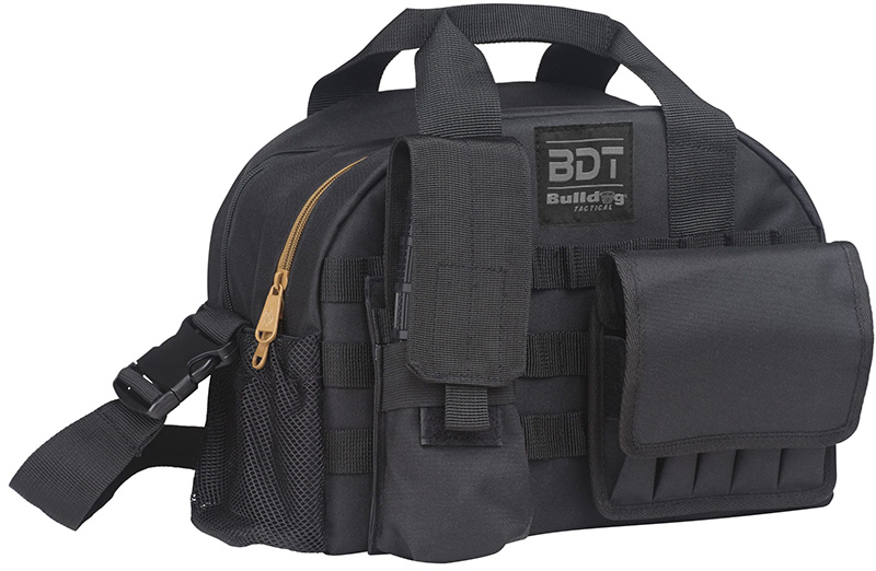 BDT Tactical Range Bag, MOLLE Mag Pouches, Black