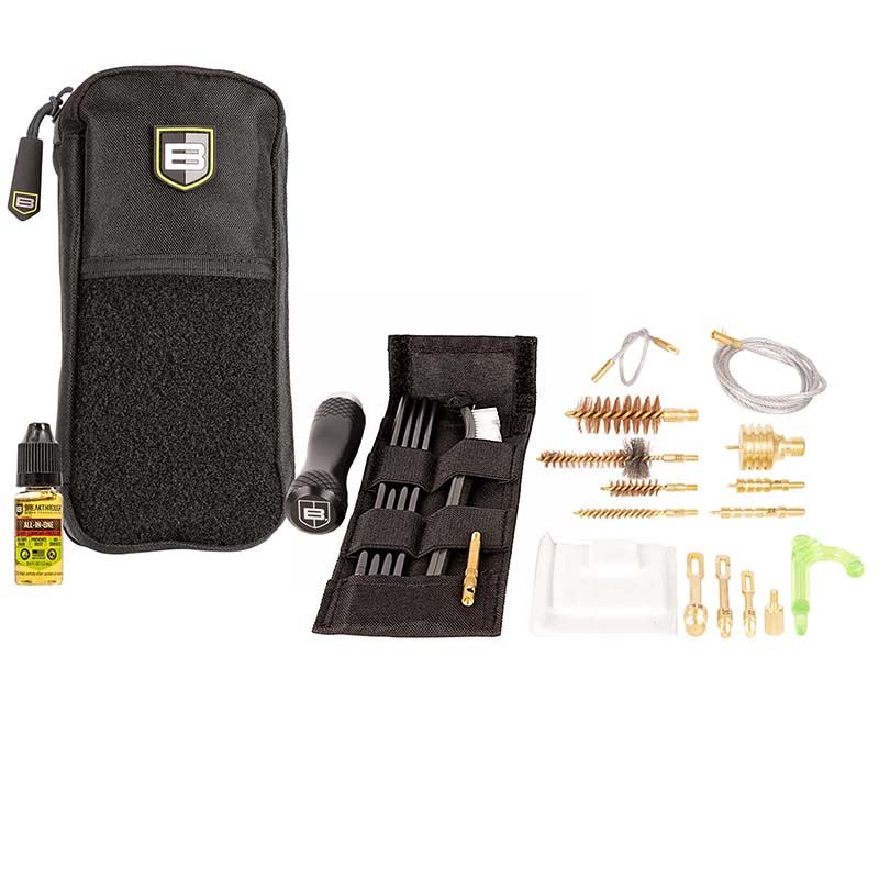 Badge Series Rod & Pull-Through Cleaning Kit, 5.56 / 9mm / 12 Gauge