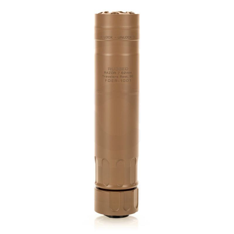 Razor762, 7.62mm, Stainless Steel, Quick Detach, FDE