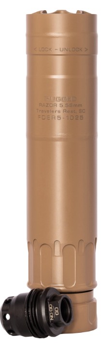 Razor556, 5.56mm, Stainless Steel, Quick Detach, FDE