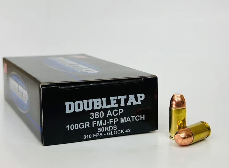 Match, .380 ACP, 100 Grain, FMJ-RN, 50/box