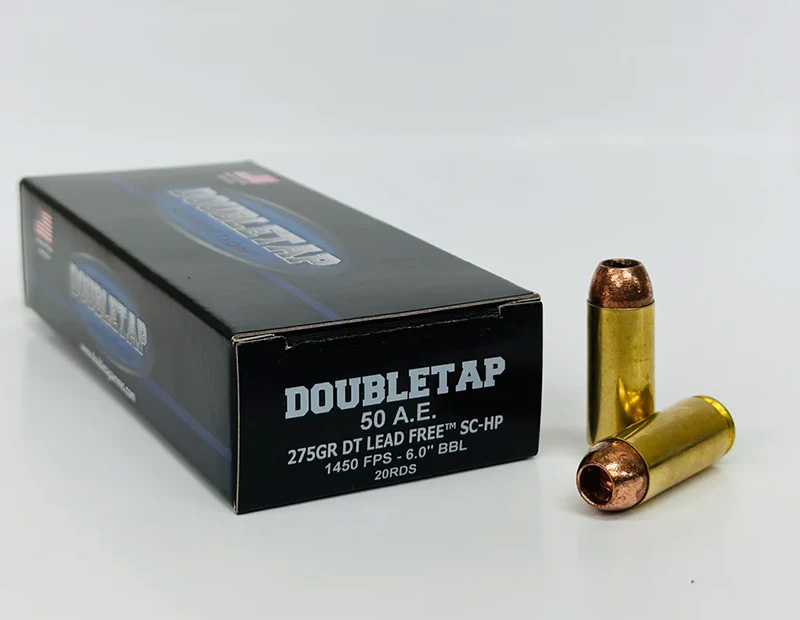 DT Lead Free, .50 AE, 275 Grain, SC-HP, 20/box