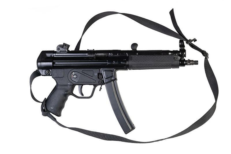 AP5, 9mm, 8.9" Threaded, Sling, Black, 30-rd