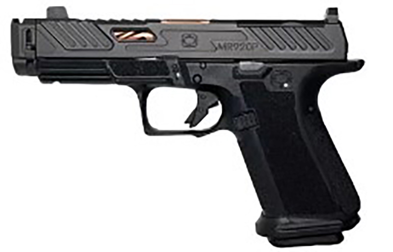 MR920P Elite, 9mm, 4.25" Spiral Comp Bronze Barrel, OR, Black, 15-rd