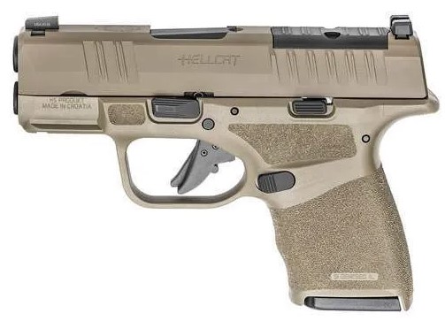 Hellcat Micro-Compact OSP, 9mm, 3" FDE, (5) 10-rd, Low Capacity, GEAR UP
