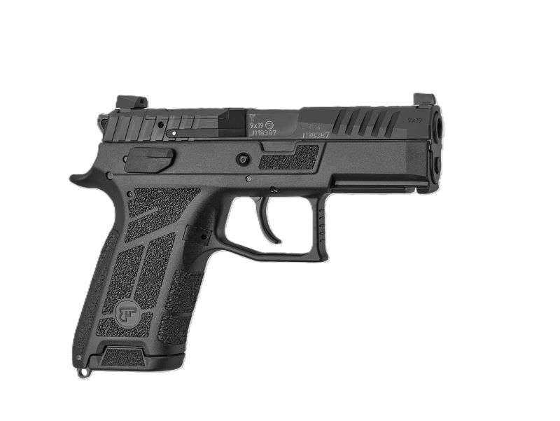 CZ P-09 C NOCTURNE, 9mm, 3.74" Barrell, Optics Ready, Luminescent Sights,  Black, Manual Safety, 15-rd