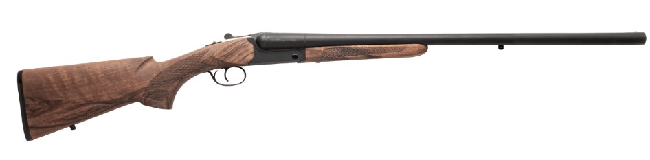 500 Side By Side Field, 20 Gauge, 26" Barrel, 3", Front Bead Sight, Matte Black, Walnut, 2-rd